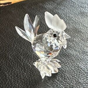 Swarovski Crystal Rooster Figure